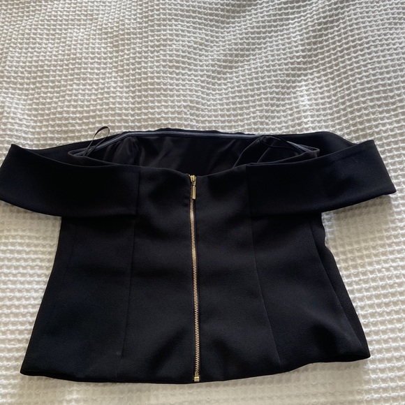 Black top- off the shoulder - Picture 3 of 3